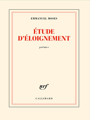 cover image of Étude d'éloignement
